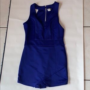 Blue romper